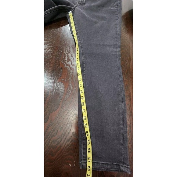 Anthropologie's Pilcro and the Letterpress High Rise Skinny Jeans Black 32 NWT - Picture 12 of 12